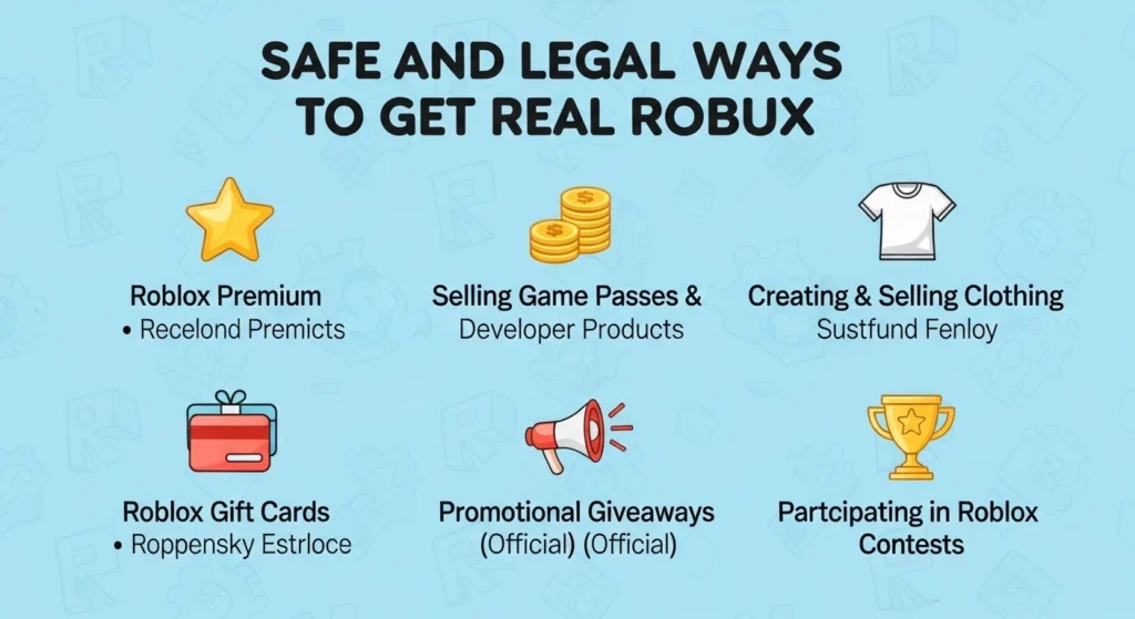 Safe and Legal Ways to Get Real Robux