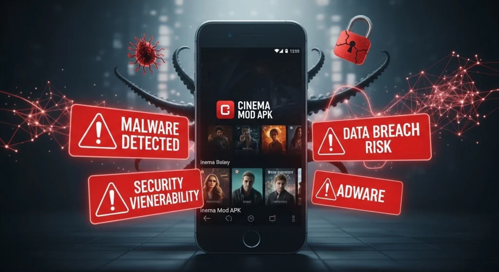 Dangers of using Cinema Mod APK