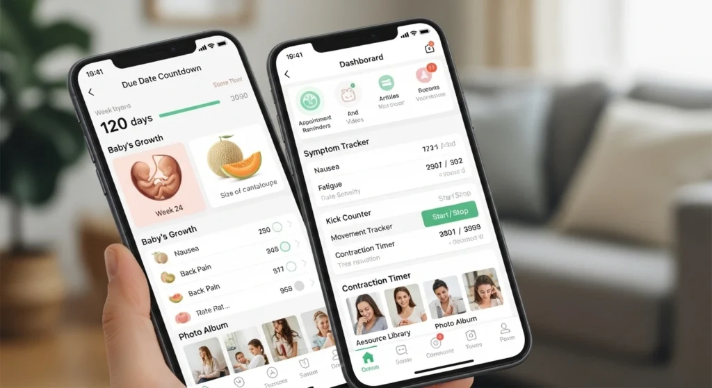  Key Features of a Pregnancy Tracker App