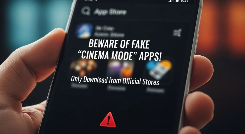 How to avoid Cinema Mode APK scams?