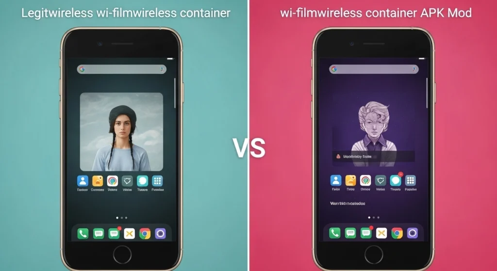 Legitwireless wi-filmwireless container vs wi-filmwireless container APK Mod