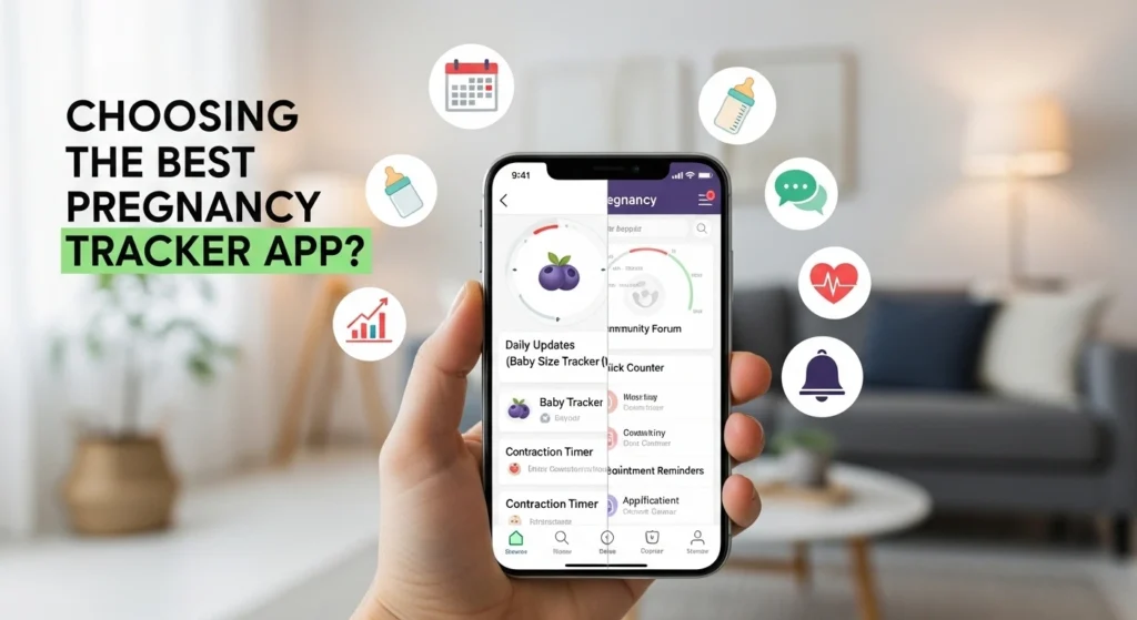 How to choose the best pregnancy tracker app?