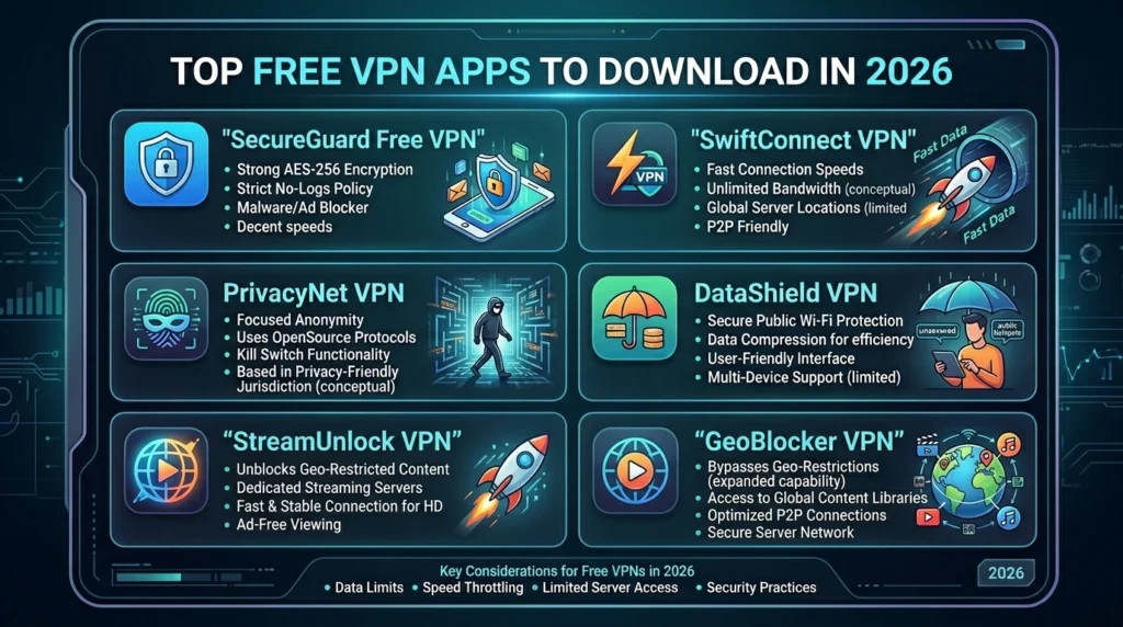 Top free VPN apps download 202605201559