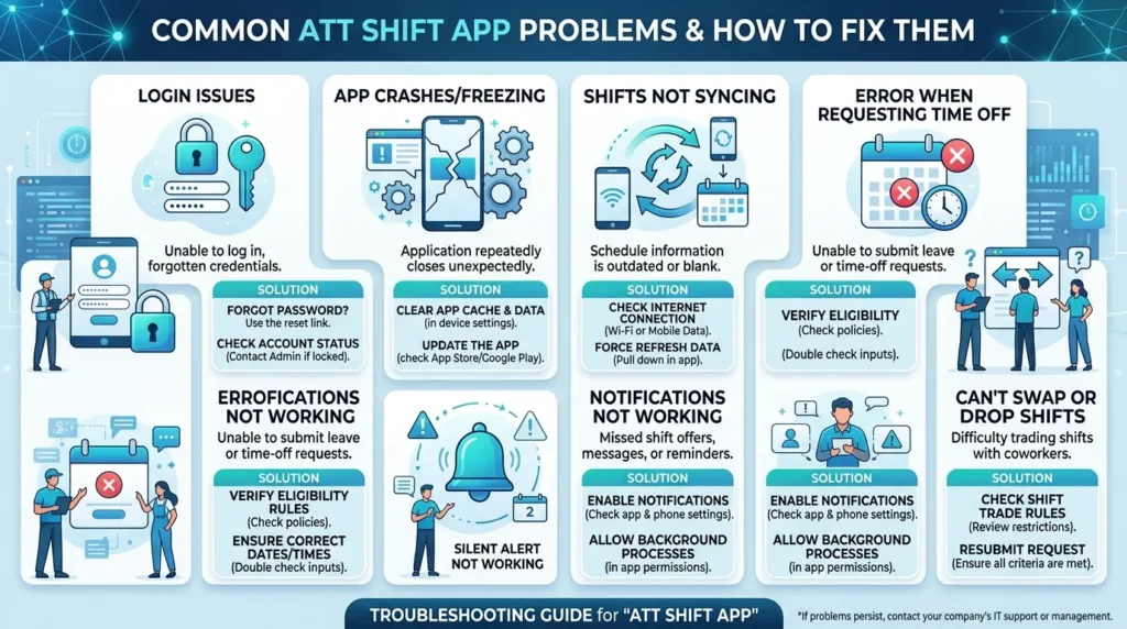 Common ATT Shift App Problems and How to Fix Them