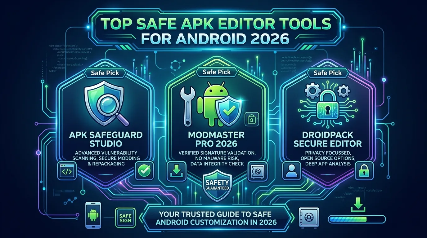 Best APK Editor Tools for Android 2026   Top Safe Picks