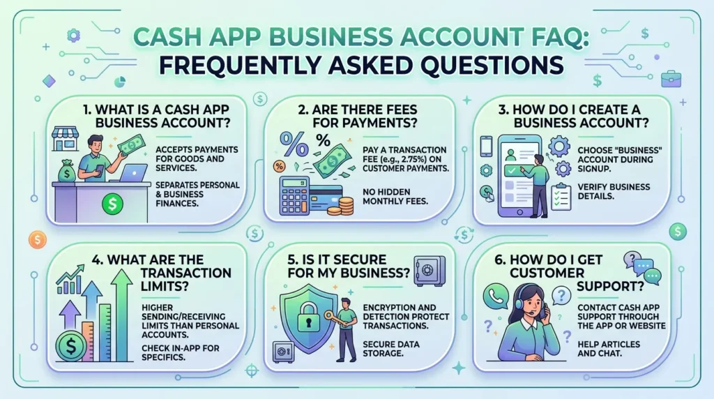 Cash App Business Account FAQ
