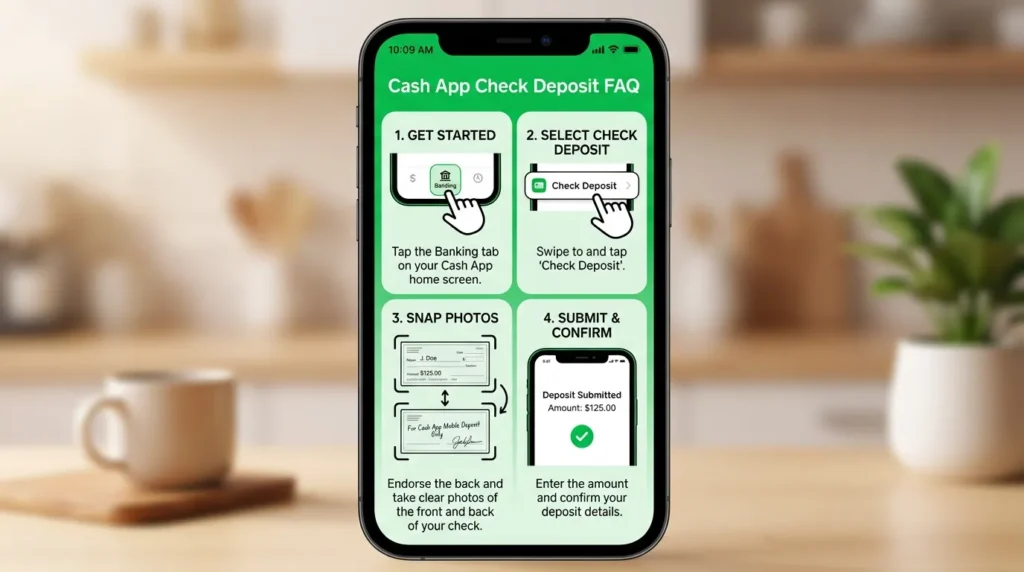 Cash App Check Deposit FAQ