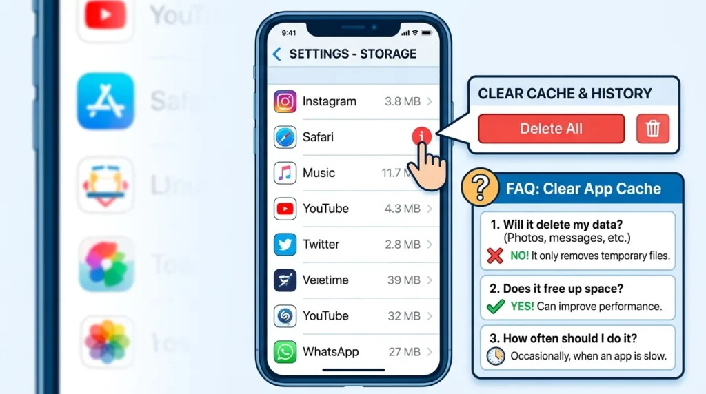 Clear App Cache iPhone FAQ