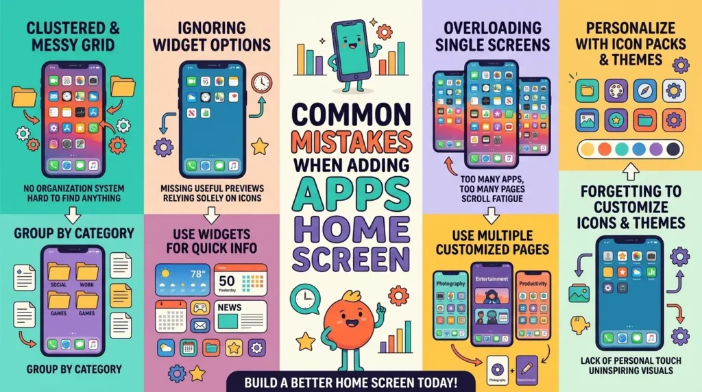 Common Mistakes When You Add App to Home Screen