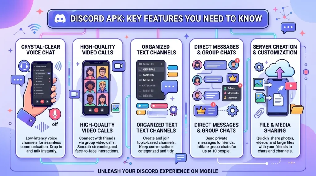 Discord APK Key Features You Need to Know