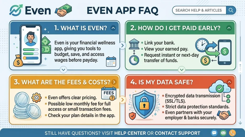 Even App FAQ