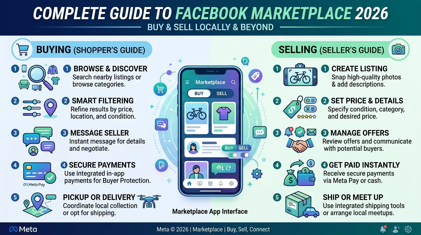 Facebook Marketplace App 2026   Complete Guide to Buy & Sell
