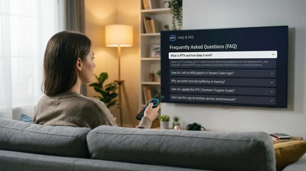 IPTV App FAQ
