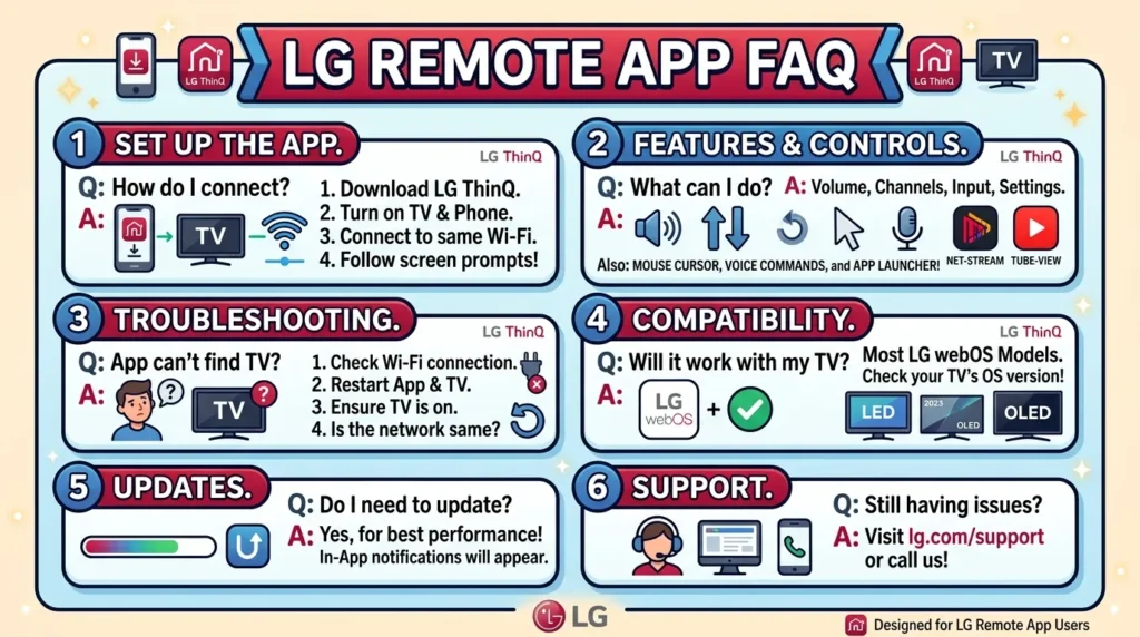 LG Remote App FAQ