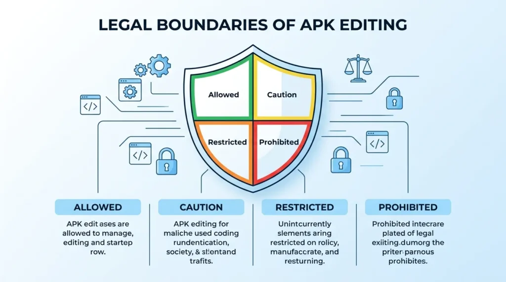 Legal and Ethical Boundaries of APK Editing