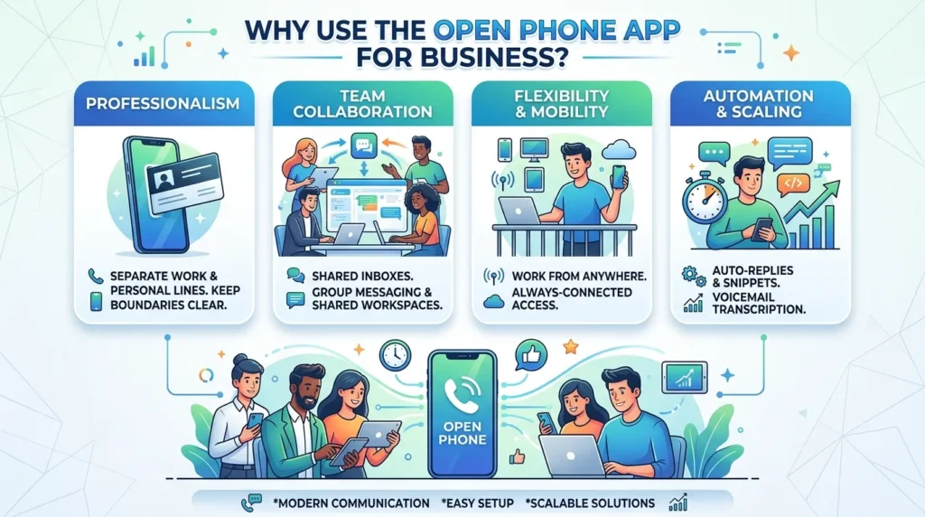 Why Use the Open Phone App for Business?