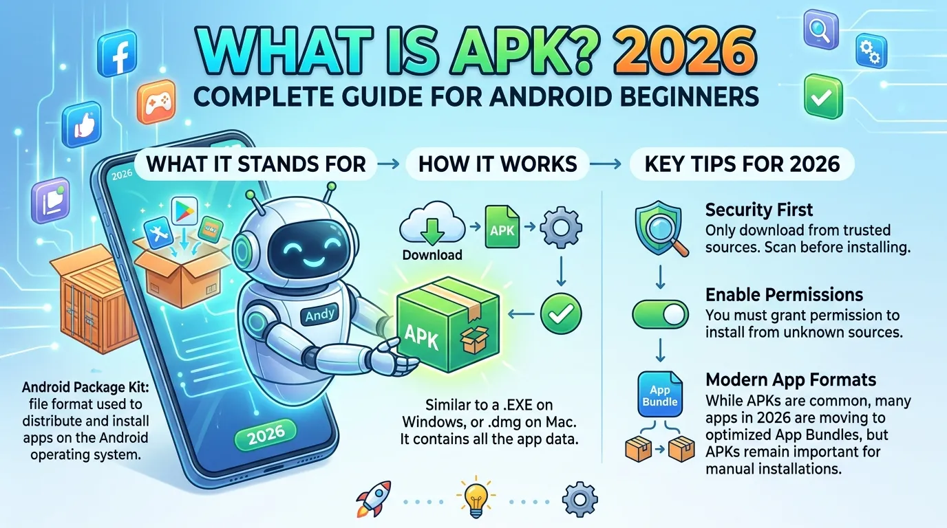 What Is APK? 2026 Complete Guide for Android Beginners