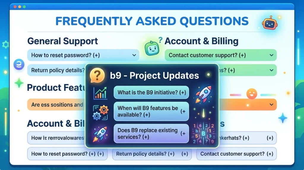 Frequently Asked Questions b9